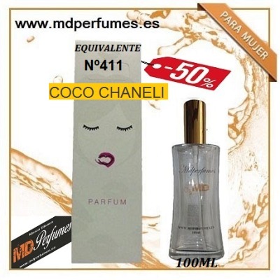 Oferta Perfume Mujer Nº411 COCO CHANELI Alta Gama 100ml